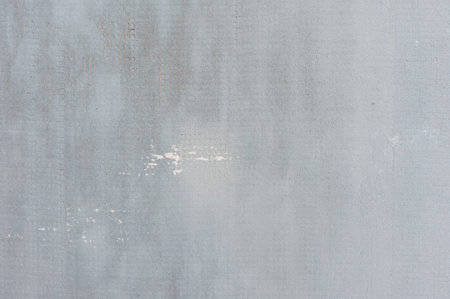 Close-up of a plastic PVC gypsum mesh for reinforcing the first layer of gypsum plaster on a wall....