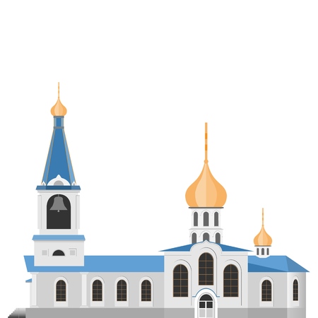 Church icon. Flat image.のイラスト素材