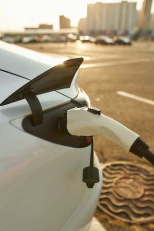 Electric vehicle charging on city station