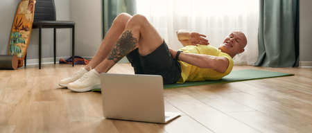 Coach conducting online training for clients