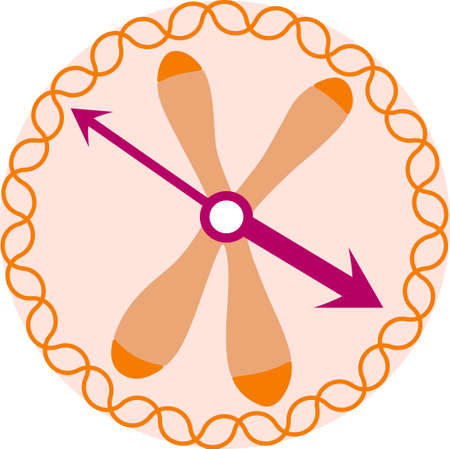 Biological clock within somatic cellのイラスト素材