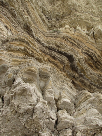 Sandstone geology, Zuma Beach, Malibu, CA