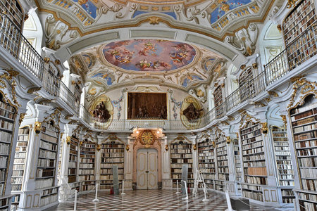 Admont 2022.07.01 - Benedictine monastery libraryのeditorial素材