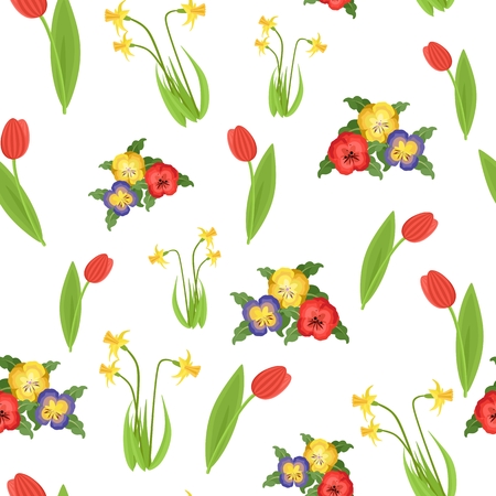 Floral Patternのイラスト素材