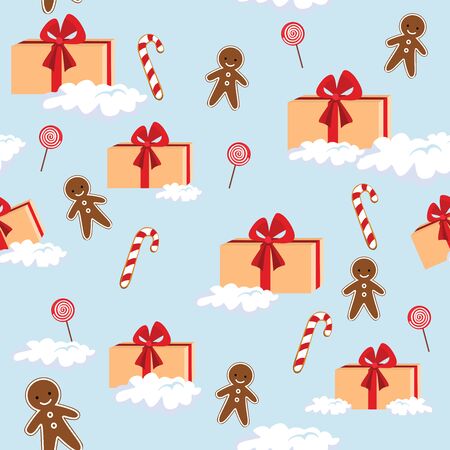 Christmas patternのイラスト素材