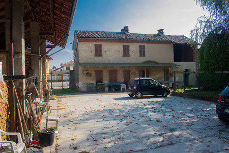 farmyard courtyardのeditorial素材