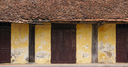 Local temple in Mekong Delta, southern Vietnam.の写真素材