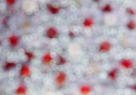 Christmas background with bokeh lights