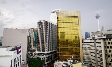 Kuala Lumpur, Malaysia - Jan 2, 2017. Cityscape of Kuala Lumpur, Malaysia. Kuala Lumpur is the...