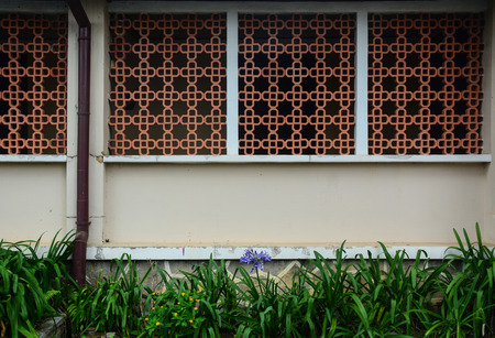 Details of Nicholas of Bari Cathedral (Church of Chicken) in Dalat, Vietnam. It is a Roman Catholic...