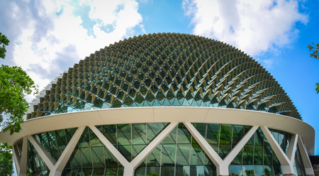 Singapore - Jun 13, 2017. Esplanade Theatre of Singapore. The Esplanade is a waterfront location...