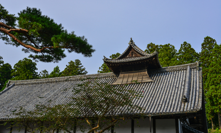 Roof top of Zuigan-ji Temple in Matsushima, Japan.