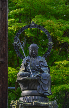 Enmei Jizo at Zuigan-ji Temple in Matsushima, Japan. Zuiganji is one of the Tohoku Region most famous and prominent Zen temples.のeditorial素材