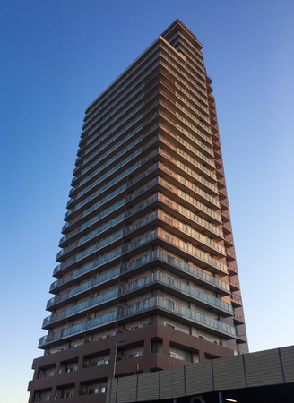 An office building located at Shinjuku District in Tokyo, Japan.のeditorial素材