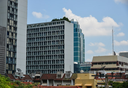 Cityscape of Bangkok, Thailand. Bangkok is the heart of the country investment and development.