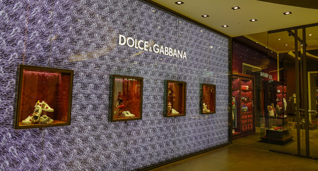 Bangkok, Thailand - Apr 20, 2018. Dolce and Gabbana Store in Bangkok, Thailand. Bangkok is the most...