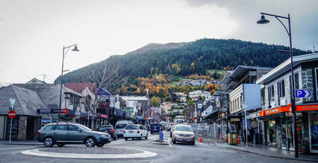 Haast, New Zealand - Apr 30, 2015. Cityscape of Haast, New Zealand. Haast is an area in the Westland...
