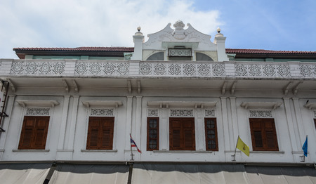 Ancient buildings in Chiang Mai, Thailand. Chiang Mai (Chiengmai) is the largest city in Northern Thailand.のeditorial素材
