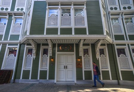 Istanbul, Turkey - Sep 27, 2018. Old building in Istanbul, Turkey. Istanbul is the city of two continents, one of most visited cities in the world.のeditorial素材