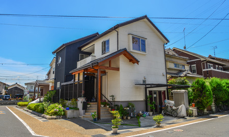 Kyoto, Japan - Jun 24, 2019. Cityscape of Kyoto, Japan. Kyoto was the Imperial capital of Japan for over a thousand years.のeditorial素材