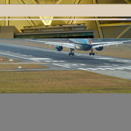 Saigon, Vietnam - Feb 19, 2019. VN-A888 Vietnam Airlines Airbus A350-900 landing at Tan Son Nhat...
