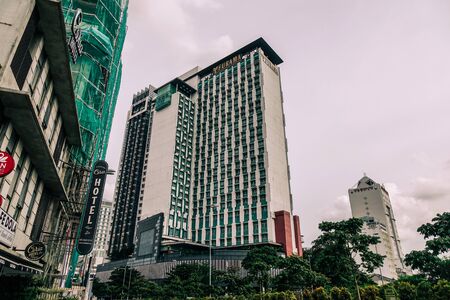 KL, Malaysia - Jan 16, 2017. Cityscape of Kuala Lumpur, Malaysia. Kuala Lumpur is the cultural, financial and economic centre of Malaysia.のeditorial素材