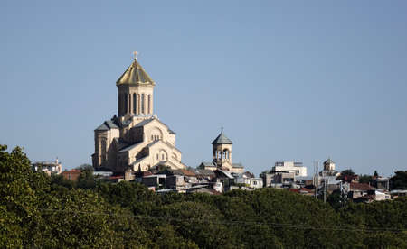 Tbilisi, Georgia - Sep 22, 2018. Eastern Orthodox Church in Tbilisi, Georgia. Tbilisi is Georgia...