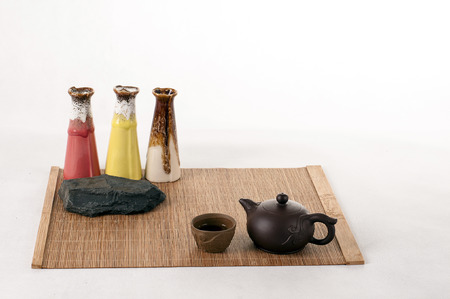 Beauty of the tea ceremonyの写真素材