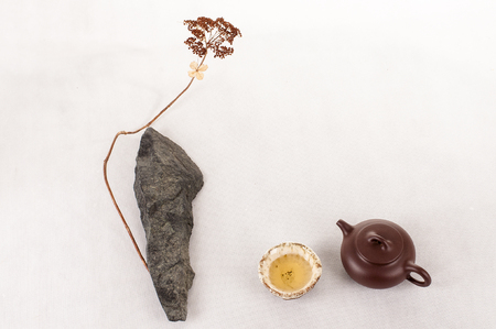 Beauty of the tea ceremonyの写真素材