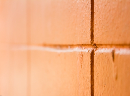 Light orange old wallの写真素材