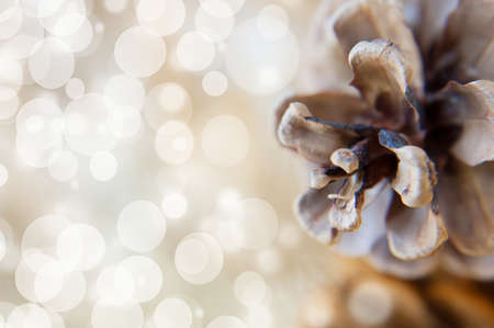 Gold and silver background and bokeh in New Year eve and copy space. Abstract background holiday....
