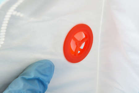 new high level protection respirator ffp3 has problem with exhalation valve, manufacturing defect of...