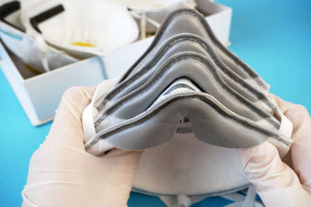 Many different respirators with high protection level. Protection against coronavirus. Respritors...