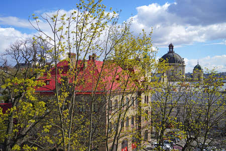 Lviv, city view, historical city center, Ukraine, top view, Western Ukraine, outdoors