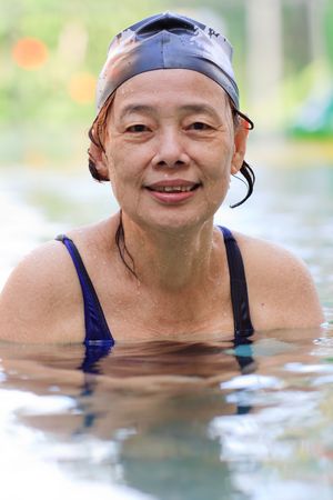 Senior Asian Womanの写真素材