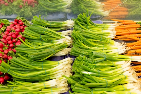 Vibrant Produce at Farmers Marketの写真素材