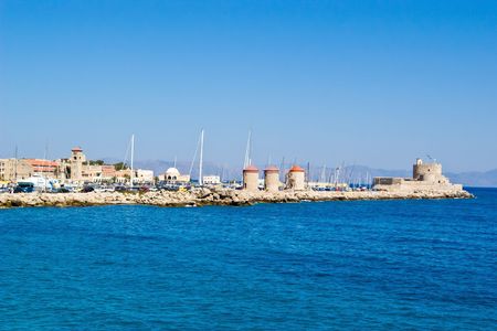 Rhodos islandの写真素材
