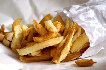 Packet of Chipsの写真素材