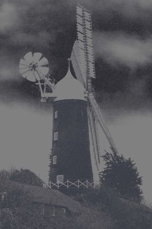 Vintage Windmillの写真素材