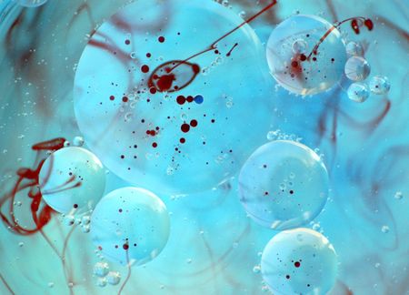 Floating Oil Bubbles