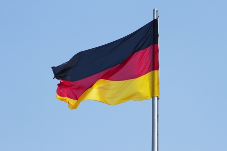 flag, Germanyの写真素材