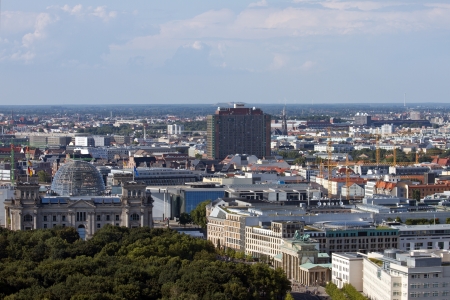 Berlin , Brandenburger Tor, Reichstag, のeditorial素材