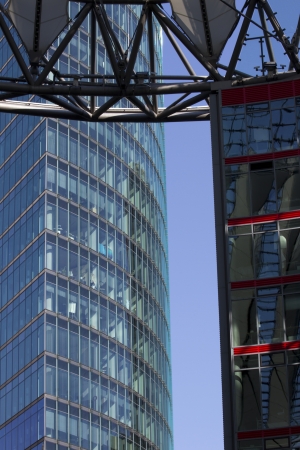 Berlin , Sony Center , Potsdamer Platzのeditorial素材