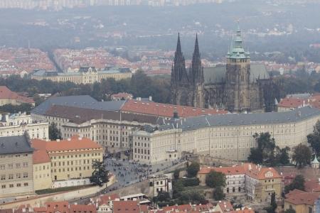View of Prague, Czech Republicの写真素材