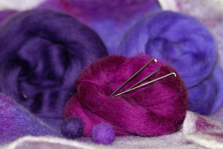 filz, woolen, hobbyの写真素材