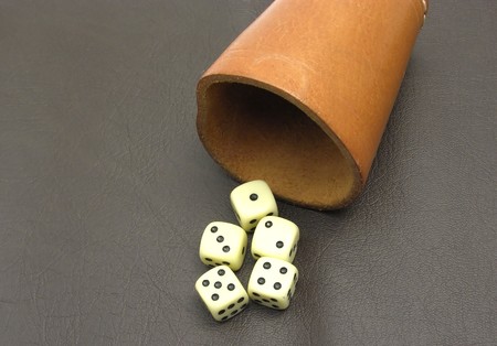 Dice cup and dice