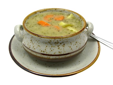 Stew with potatoes, carots and green beansの写真素材