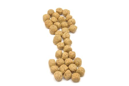 Detailed but simple image of dog foodの写真素材
