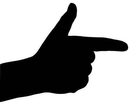 Finger signsのイラスト素材