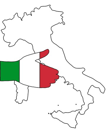 Welcome to Italyのイラスト素材